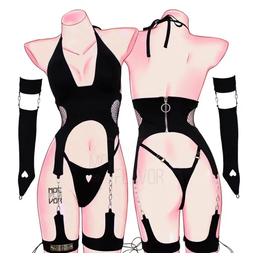 MoeFlavor Onyx Lingerie