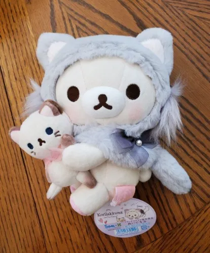 Very Rare and Limited Neko Cat Korilakkuma Plush