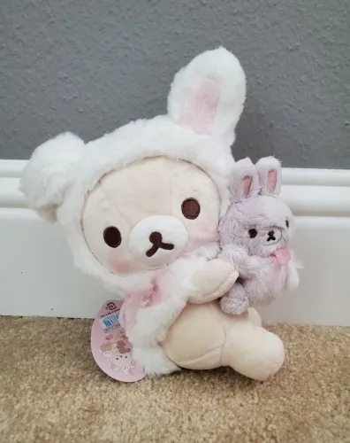Very Rare and Limited Tea Time Usagi Korilakkuma Bunny Plush