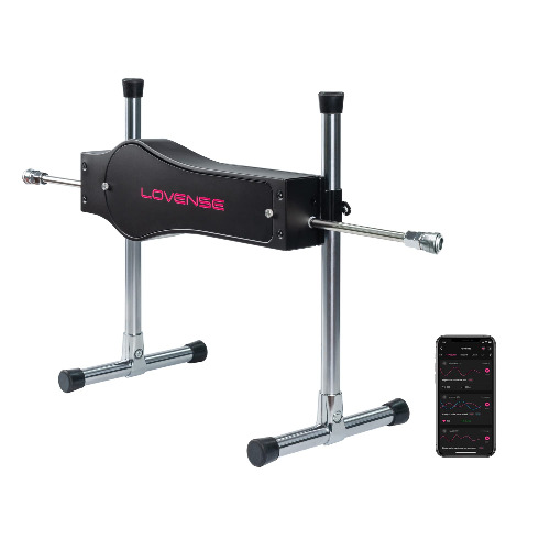 LOVENSE Premium Sex Machine with APP Control, Vibrating Machine with Dildo for Sex