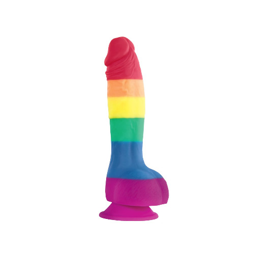 Ns Novelties Colours Pride Edition Dildo Multi, 6-Inch