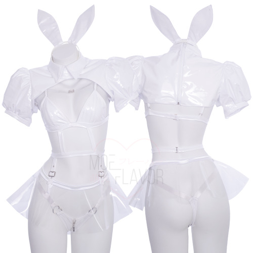 Cyber Bunny Set - White / S/M