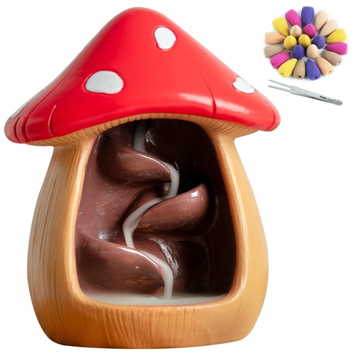 Mushroom insense holder 