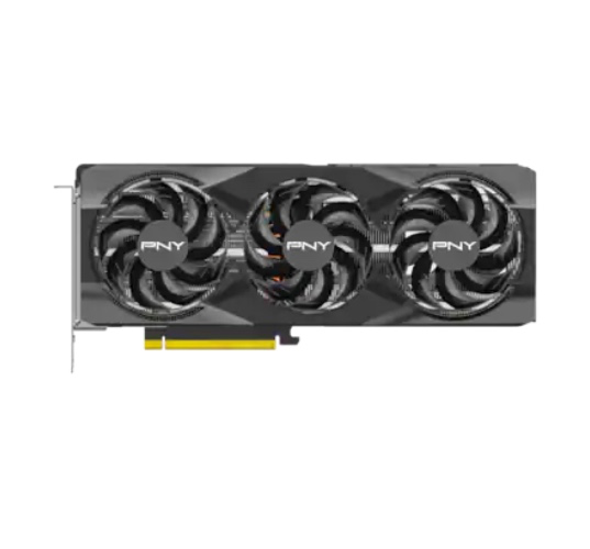 PNY - GeForce RTX 5070 Ti 16GB OC GDDR7 PCI Express 5.0 Graphics Card with Triple Fan - Black