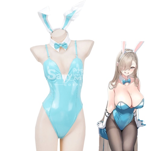 【In Stock】Game Blue Archive Cosplay Asuna Bunny Girl Cosplay Costume - Free Size