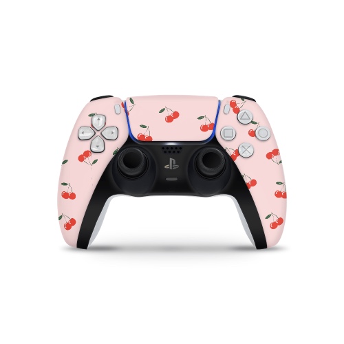 Ruby Cherries PS5 Controller Skin