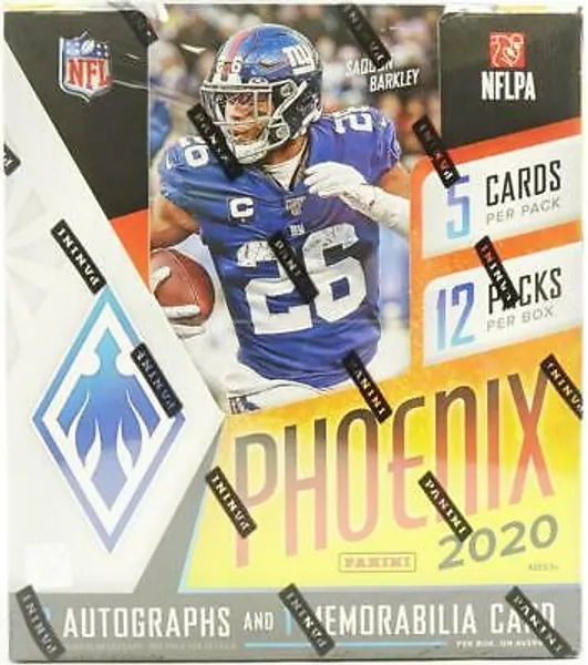 2020 PANINI PHOENIX FOOTBALL HOBBY BOX  | eBay