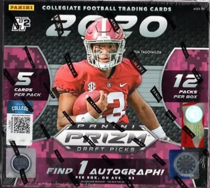 2020 PANINI PRIZM DRAFT PICKS FOOTBALL HOBBY HYBRID BOX  | eBay