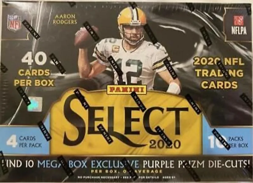 2020 PANINI SELECT FOOTBALL MEGA BOX (PURPLE PRIZM DIE-CUTS)  | eBay