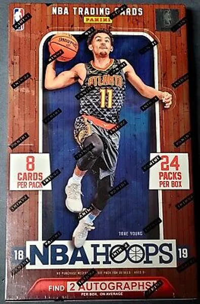2018-19 NBA Hoops Sealed Hobby Box 24 Packs Per Box Luka Doncic Trae Young RC?   | eBay