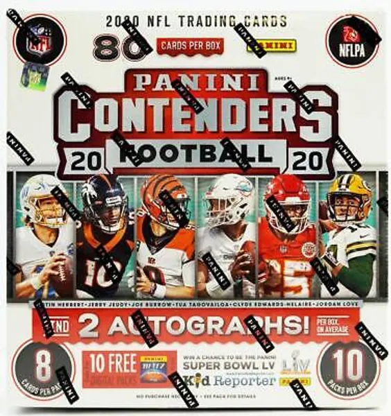 2020 Panini Contenders Football Fanatics Mega Box  | eBay