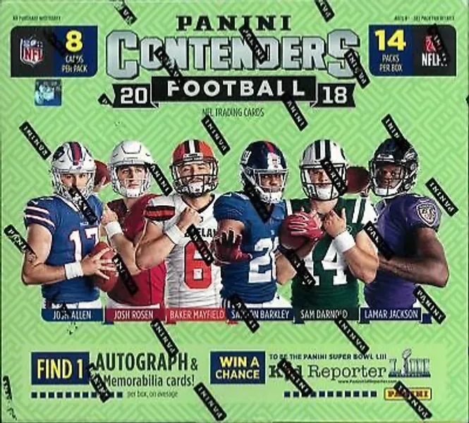 2018 Panini Contenders Football Mega Box  | eBay