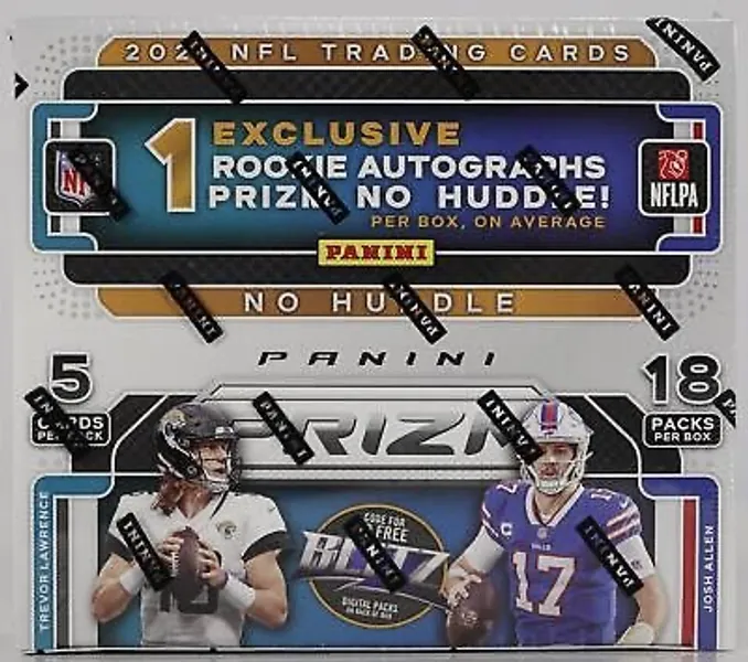 2021 PANINI PRIZM NO HUDDLE FOOTBALL HOBBY BOX 613297976349 | eBay