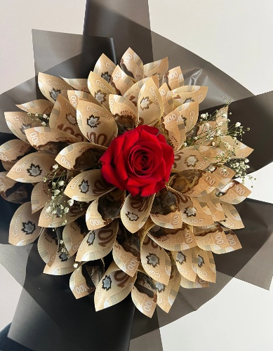 Extravagant bouquet of flowers