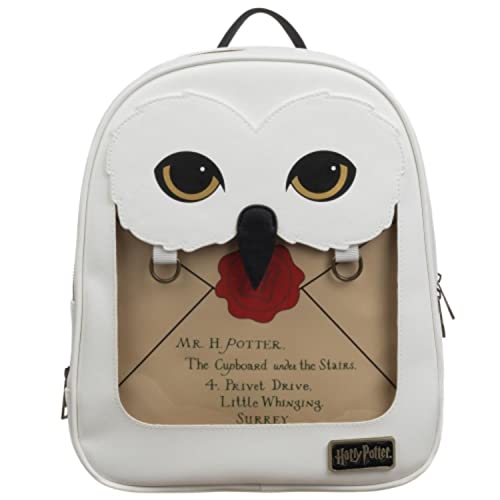 Harry Potter Hedwig Hogwarts Letter Faux Leather Mini Backpack