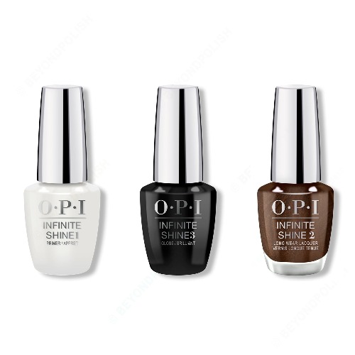 OPI - Infinite Shine Combo - Base, Top & Hot Toddy Naughty | Default Title