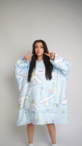 Cinnamoroll Blanket Hoodie | Default Title