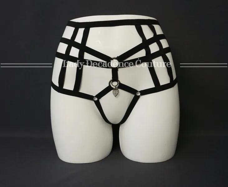 MARILYN PANTY CAGE- High waist string cages