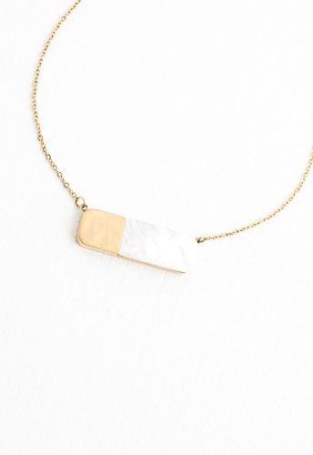 Courage Light and Gold Necklace