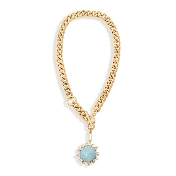 Odyssey Necklace | Blue Gold