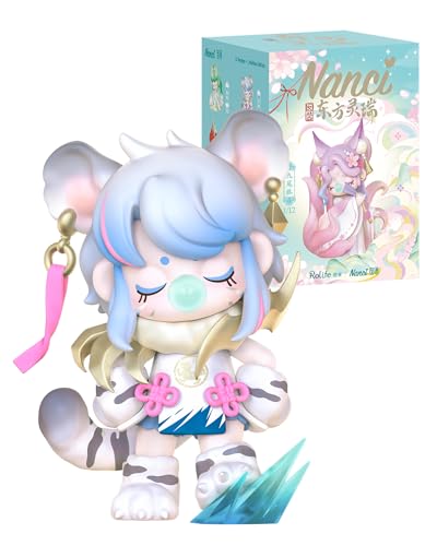 Rolife Nanci Action Figuren Chinesische mythologische Kreaturen Überraschungsbox Sammelbare Kunst Spielzeug Kreative Geschenke für Kinder und Erwachsene Weihnachten Geburtstag Geschenke