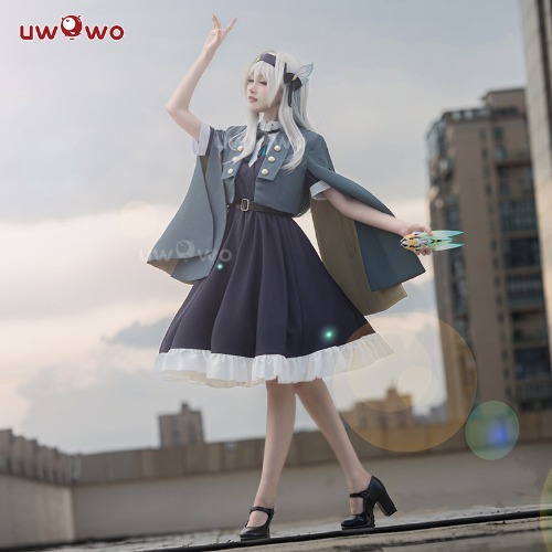【In Stock】Uwowo Game Honkai Star Rail Midsummer Firefly Time Casual Wear Suit Cosplay Costume - 【In Stock】XL