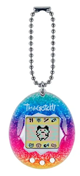 Bandai - Tamagotchi - Original-Tamagotchi - Unicorn - virtuelles elektronisches Haustier mit Display, 3 Tasten und Spielen - 42927