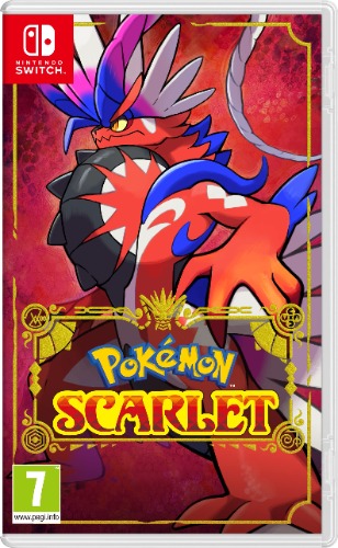 Nintendo Switch: Pokemon Scarlet Video Game - Region Free - 