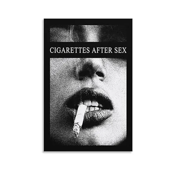 Cigarettes After Sex 2 Canvas Poster Bedroom Decoration Landscape Office Valentine's Birthday Gift Unframe-style08x12inch(20x30cm) - 08x12inch(20x30cm) - Unframe-style