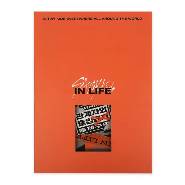 STRAY KIDS 1st Repackage Album - IN生 (IN LIFE) [ A type. ] CD + Photobook + Photocards + Postcard + FREE GIFT