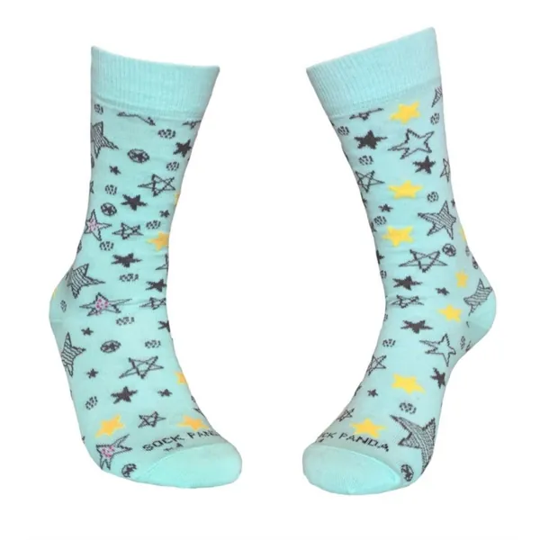 Fun Star Pattern Socks from the Sock Panda