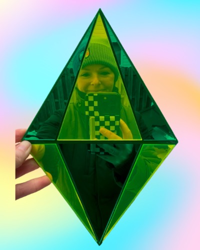 Plumbob Wall Art Mirror 