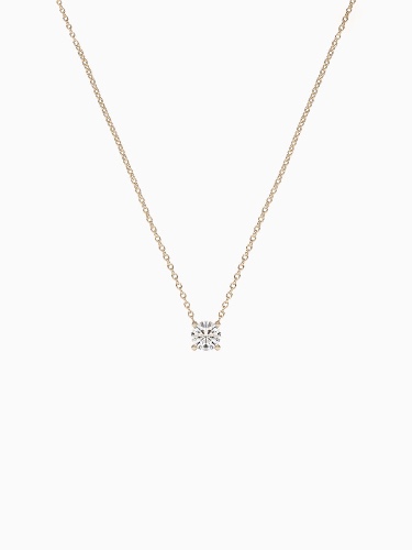 Round Diamond Pendant - 0.50ct