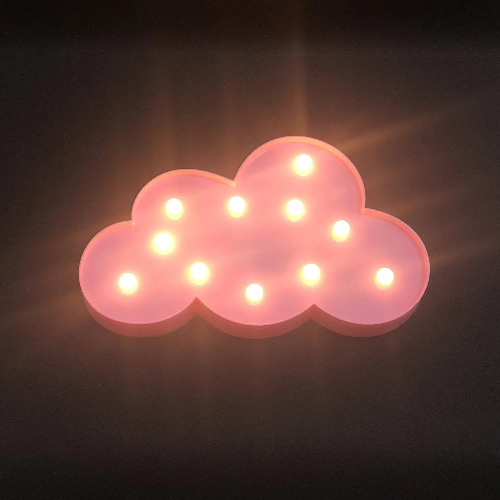 Cloud LED Cartoon Light Cute Decorative Lamp - Pink Cloud
