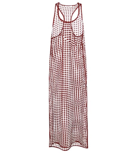 Mesh midi dress