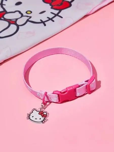 HELLO KITTY AND FRIENDS | SHEIN Pink Pet Leash