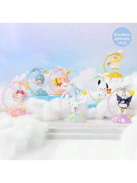 Miniso Sanrio Star Angel Series Glow-In-The-Dark Blind Box Collectible Figure (Random Delivery, 1pc)