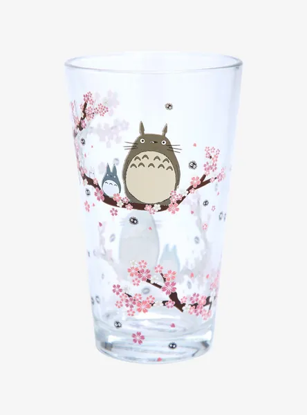 Studio Ghibli My Neighbor Totoro Cherry Blossoms Pint Glass - BoxLunch Exclusive