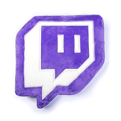 Twitch-Glitch Oreiller en pelucheViolet - Violet