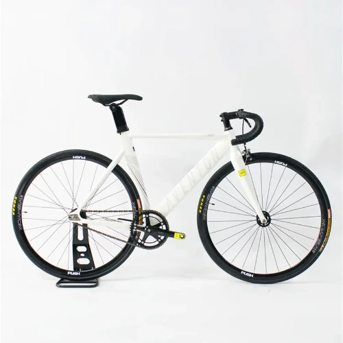 AVENTON MATARO Fixed Gear Bike Single Speed Track Fixie Bicycle 700C Aluminum Frameset Carbon Fork and Areo Seatpost , V Brake - AliExpress 