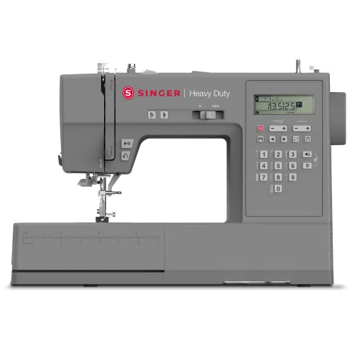 SINGER | HD6700C Electronic Heavy Duty Sewing Machine with 411 Stitch Applications - Sewing Made Easy - Sewing Machine