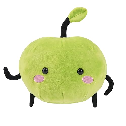 SUIJIAN Stardew Plush Toy Valley Doll Valley Plush Junimo Green Apple