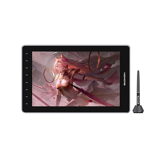 Drawing Tablet with Screen GAOMON PD1610 16-inch 2.5K QHD Full-Laminated Anti-Glare Pen Display 120% sRGB Graphics Drawing Tablet with 8 Touch Keys and Adjustable Stand for Windows, macOS, Android - 16 inch - PD1610 2.5K