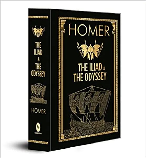 HOMER: The Iliad & the Odyssey (Deluxe Hardbound Edition)