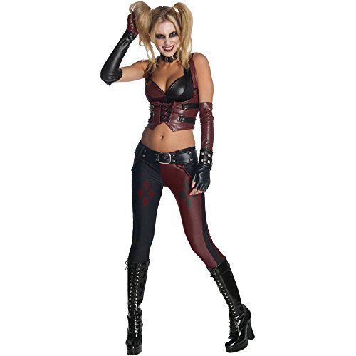 Secret Wishes Batman Arkham City Harley Quinn Costume - Medium - Multi-colored