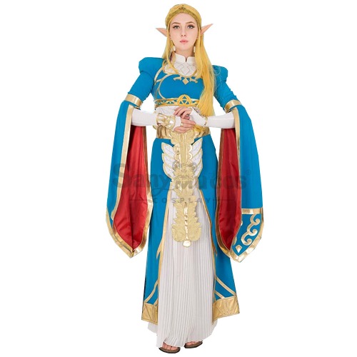Game The Legend of Zelda Cosplay Princess Zelda Cosplay Costume - S