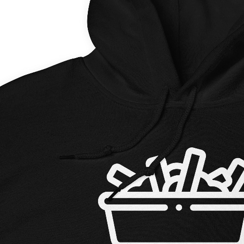 Poutine Hoodie (Unisex) - Black / L