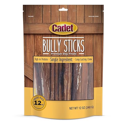 Cadet Bully Sticks for Small Dogs - 12 Ounce Pack!