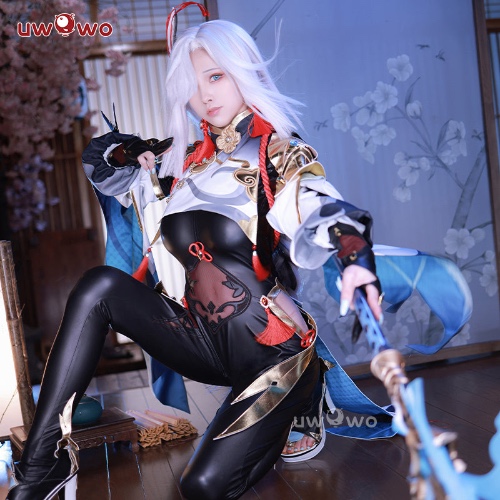 【Special Discount】Uwowo Game Genshin Impact Liyue Cryo Shenhe Cosplay Costume - 【In Stock】XL