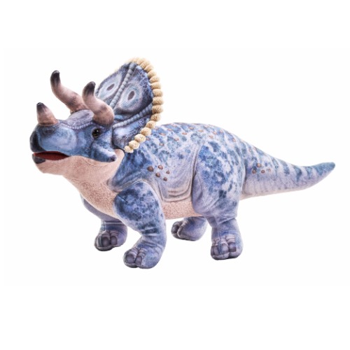 Dino Triceratops Soft Toy - Teddy Bear - Artist Collection | Default Title